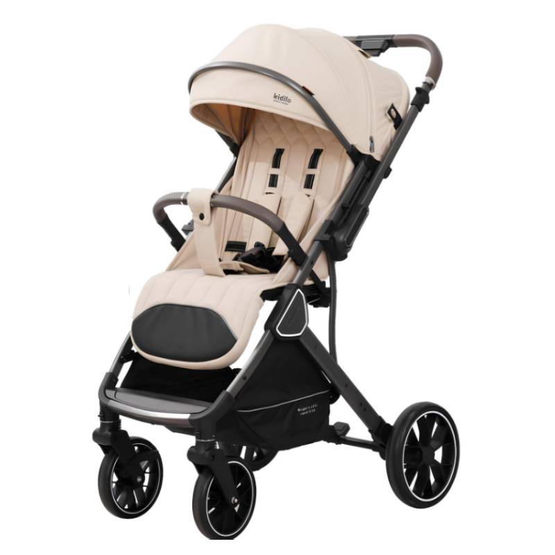 Poussette Bébé KIDILO K101 Réversible - Beige