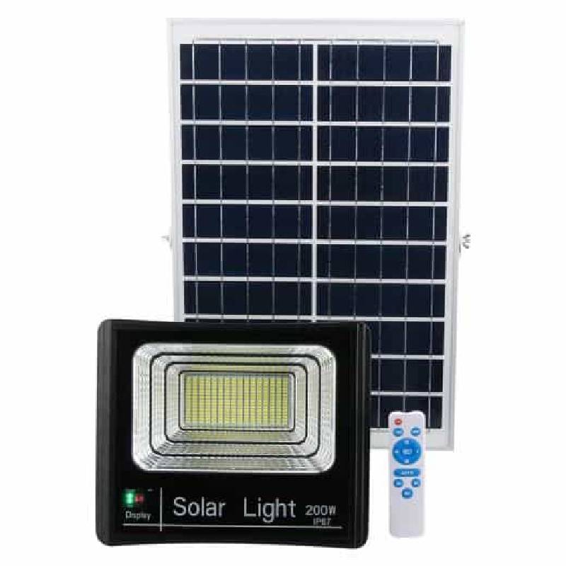 Projecteur Solaire XINYAO 200W Ultra Puissant - Noir