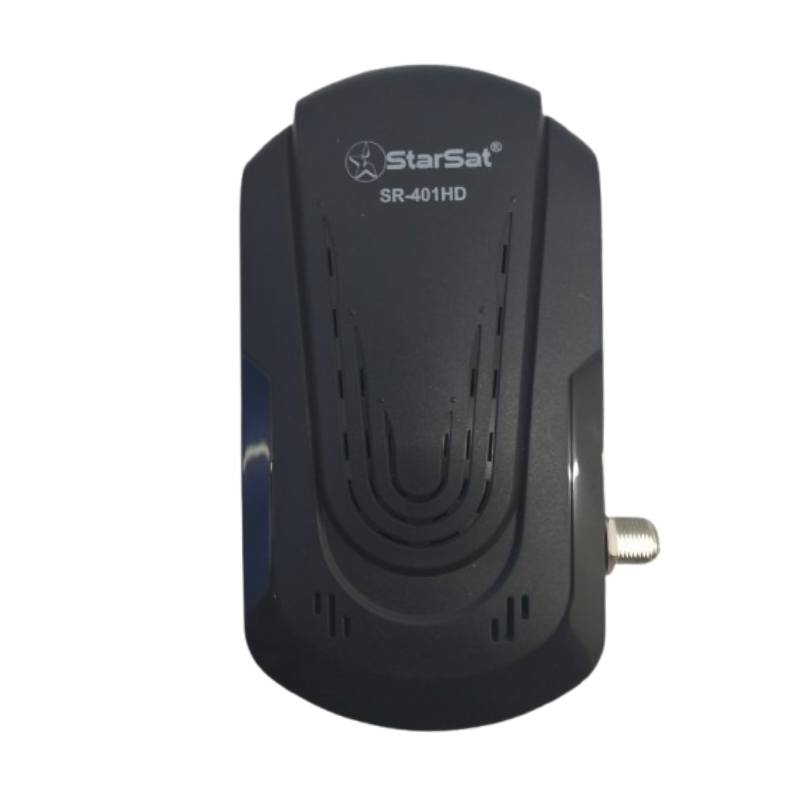 Récepteur STARSAT SR-401HD + 1 Forfait 12 Mois - Noir