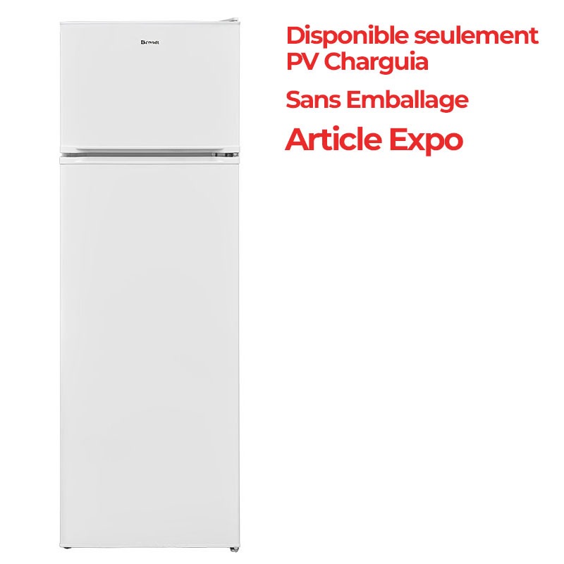 BRANDT BDT3210BW 300 Litres LessFrost + Blender GALAXY NATUREL - 6458