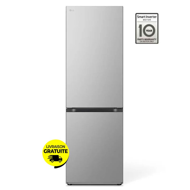 Combiné LG GW-B459FMGW 341L NoFrost - Silver - LG