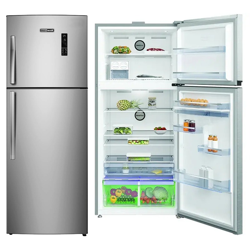 Réfrigérateur MAXWELL MAX-RDNF540AIS 540 Litres NoFrost - Inox