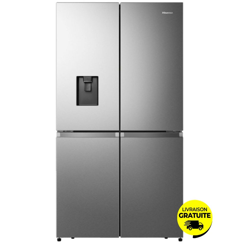 Réfrigérateur Side By Side Inverter HISENSE RQ5P560NMI1 579 L NoFrost - Hisense