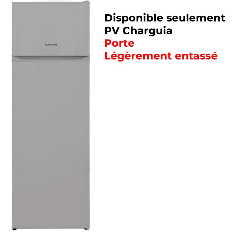 TELEFUNKEN FRIG-283S 237Litres LessFrost - Silver - TELEFUNKEN