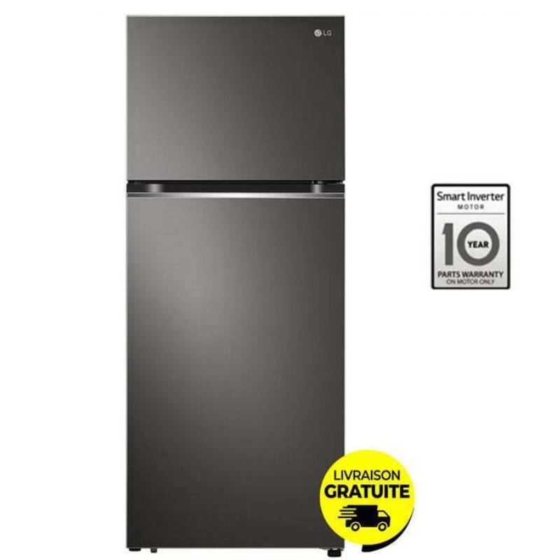 Inverter LG GL-B392PXGB 423 Litres NoFrost - Noir