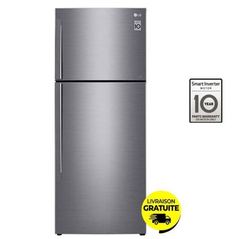 Inverter LG GL-C502HLCL 438 Litres NoFrost - Inox - 6787
