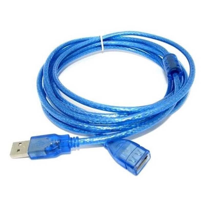 Rallonge USB 1.5 mètres blindée