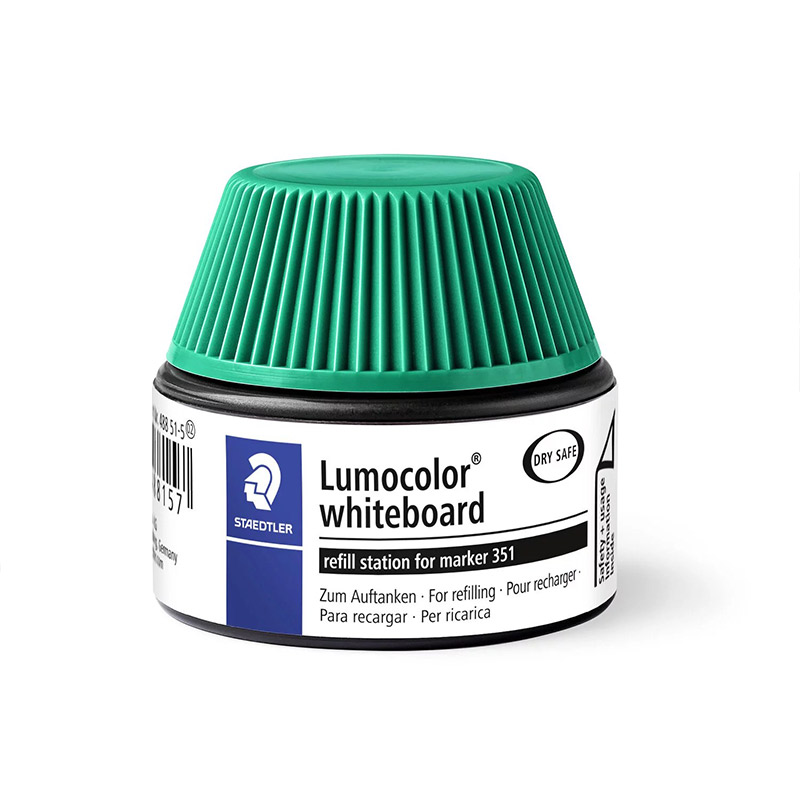 Recharge marqueurs STAEDTLER pour marqueurs permanent Lumocolor 350 et 352 B Vert