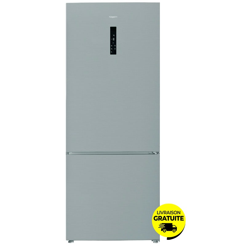 Réfrigérateur Combiné ARISTON ARB78F6593-XLNA 617Litres NoFrost - Inox - Ariston