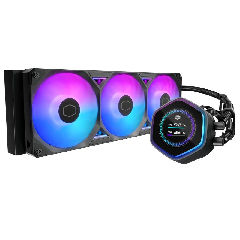 Refroidisseur Pour Processeur COOLER MASTER MasterLiquid 360 Atmos II LCD - Cooler Master