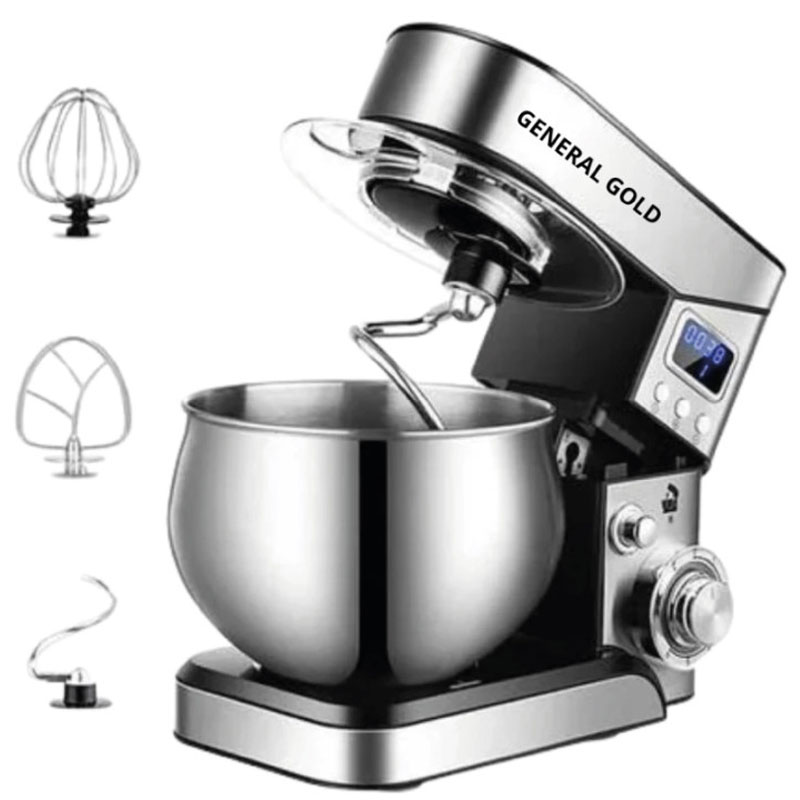 Robot Pétrin GENERAL GOLD KB-3703 1300W - Inox - GENERAL-GOLD