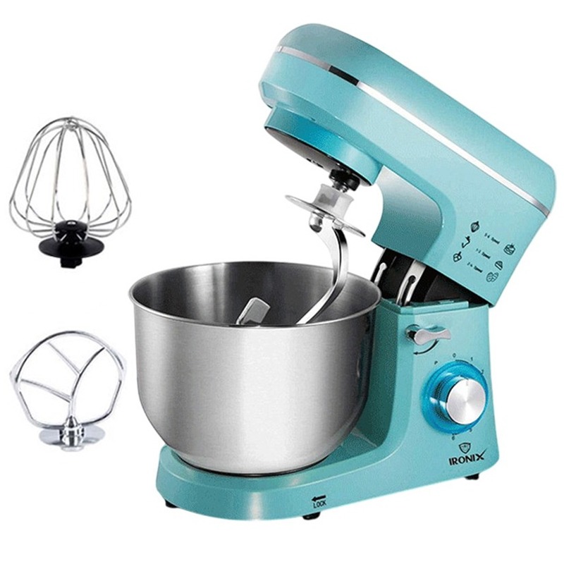 Robot Pétrin IRONIX WMN55 5.5 Litres 1400W - Bleu - IRONIX