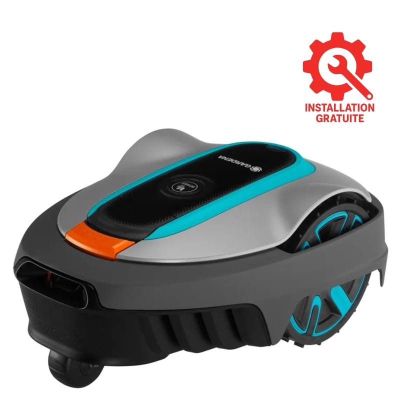 Robot Tondeuse GARDENA SILENO City 500 M2 Smart Avec Technologie IA