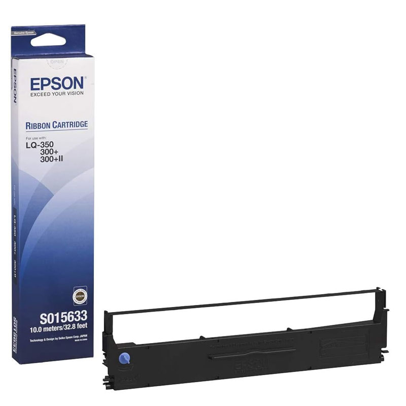Ruban Original EPSON pour LQ-300+II / LQ-350 - Noir(C13S015633) - Epson