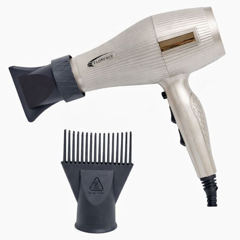 Sèche Cheveux Pro FLORENCE HK447-2 2000W - Gris - FLORENCE