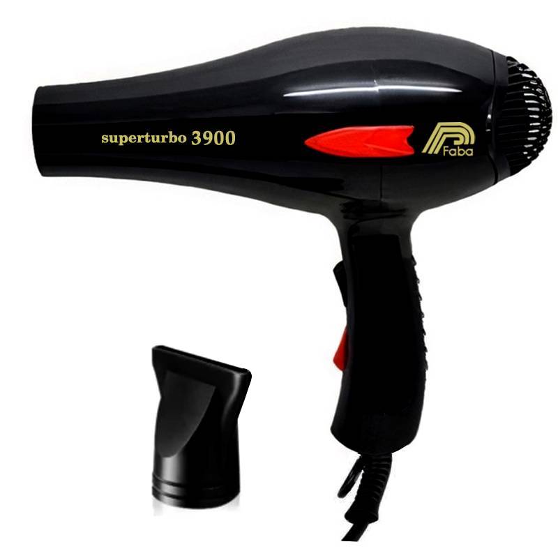 Sèche Cheveux FABA Pro3900 1800W - Noir