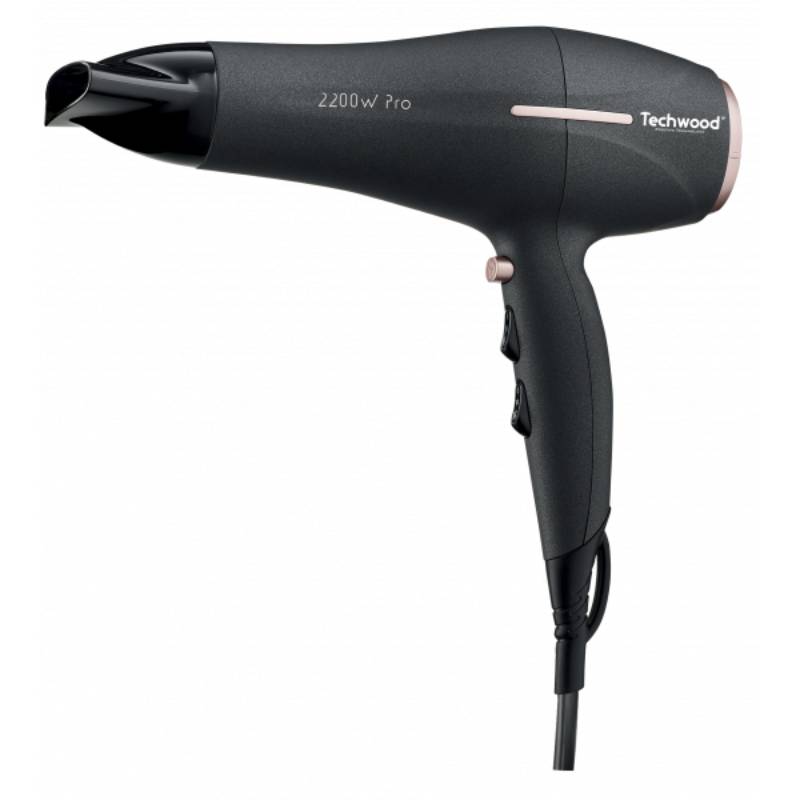 Sèche Cheveux Pro TECHWOOD TSC-2296 2200W - Noir