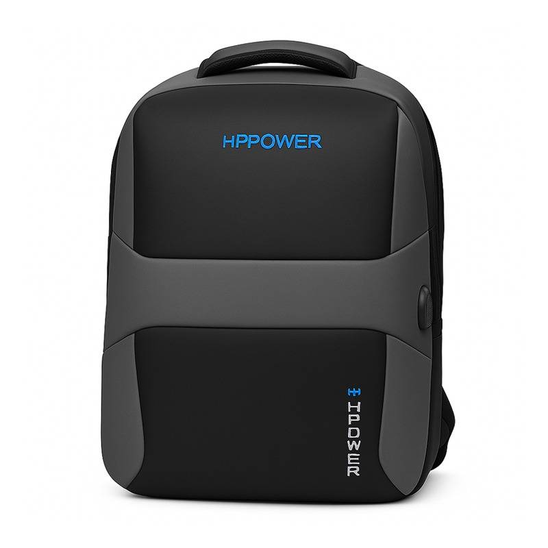 Sac à Dos Antivol Pour Pc Portable 15.6'' Avec Cadenas 3D - Noir&Gris