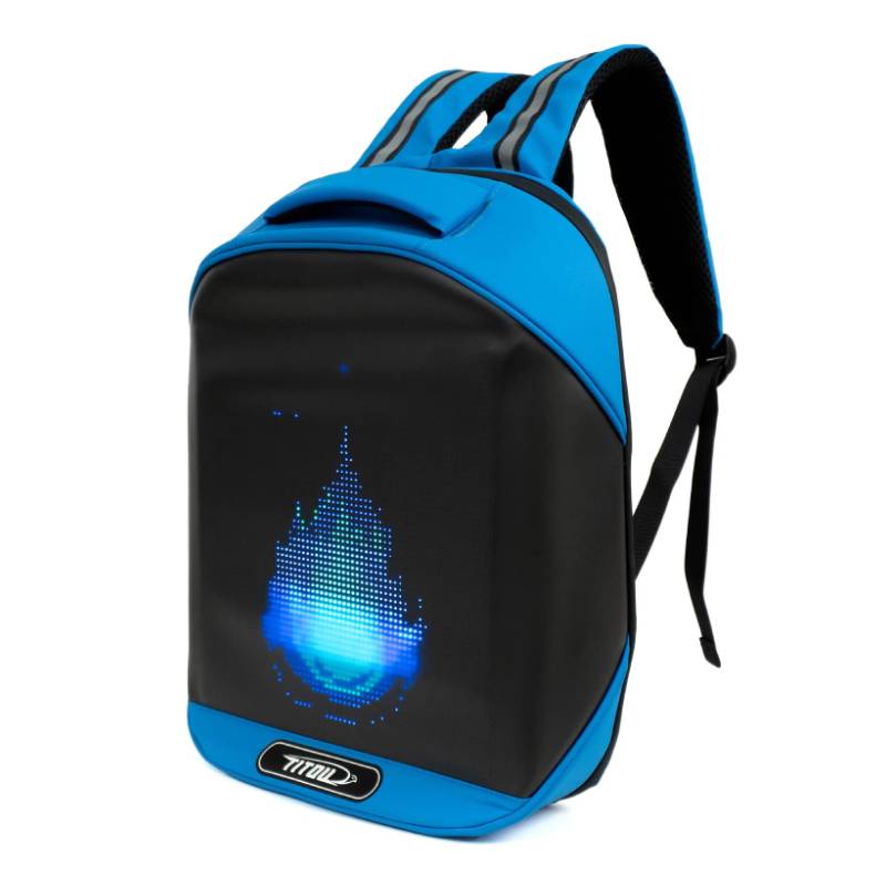 Sac A Dos TITOU Led Pour Enfant Bleu - TITOU