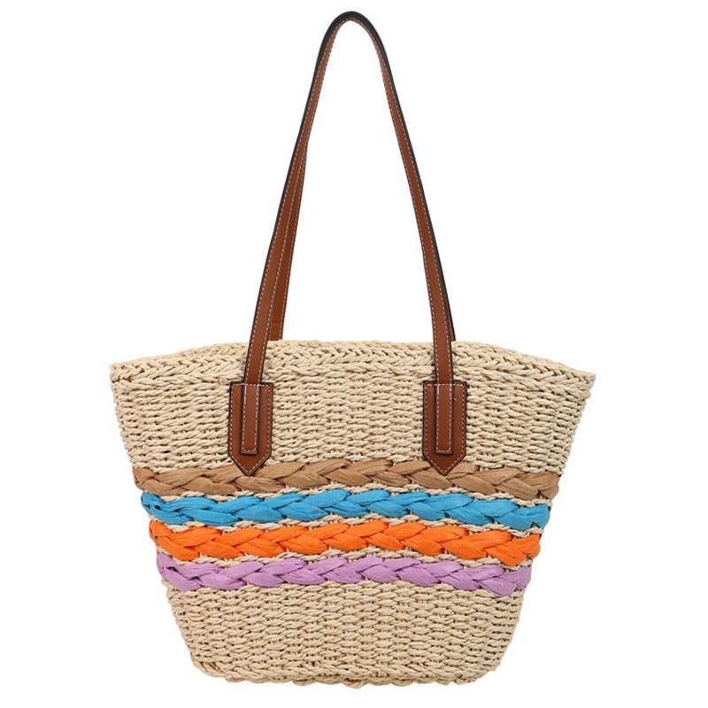 Sac Cabas Tressé Estival Élégance Bohème