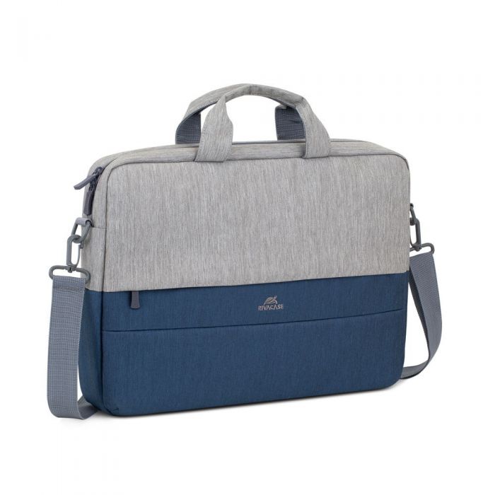 Sacoche RIVACASE Pour 15.6'' - Gris & Bleu (7532) - RIVACASE