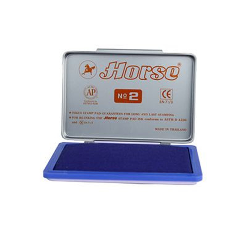 Boite à Tampon HORSE - Bleu
