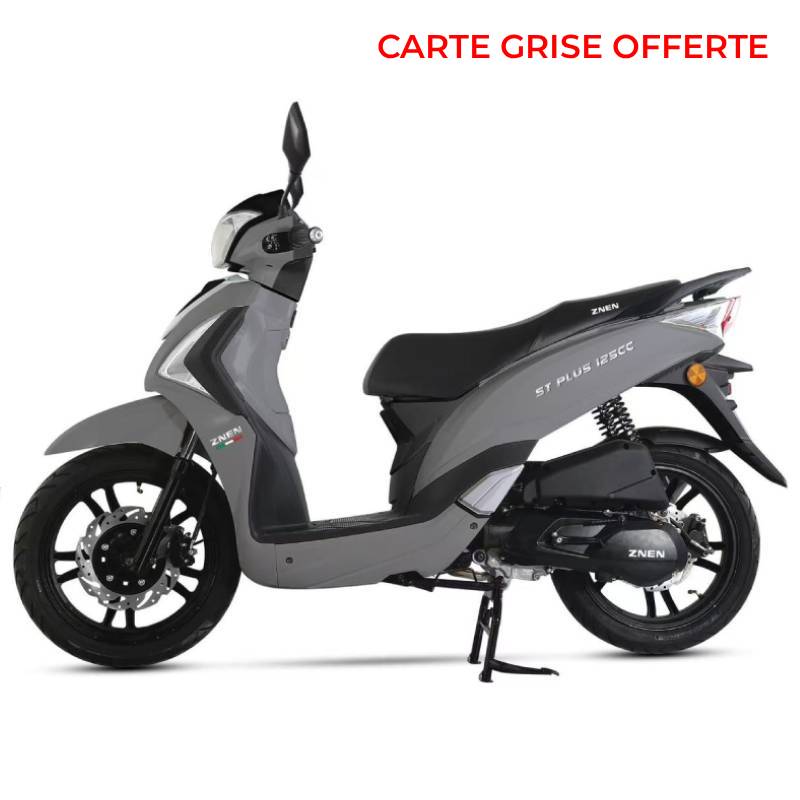 à essence TUNIZNEN ST PLUS 125cc - Gris - TUNIZNEN