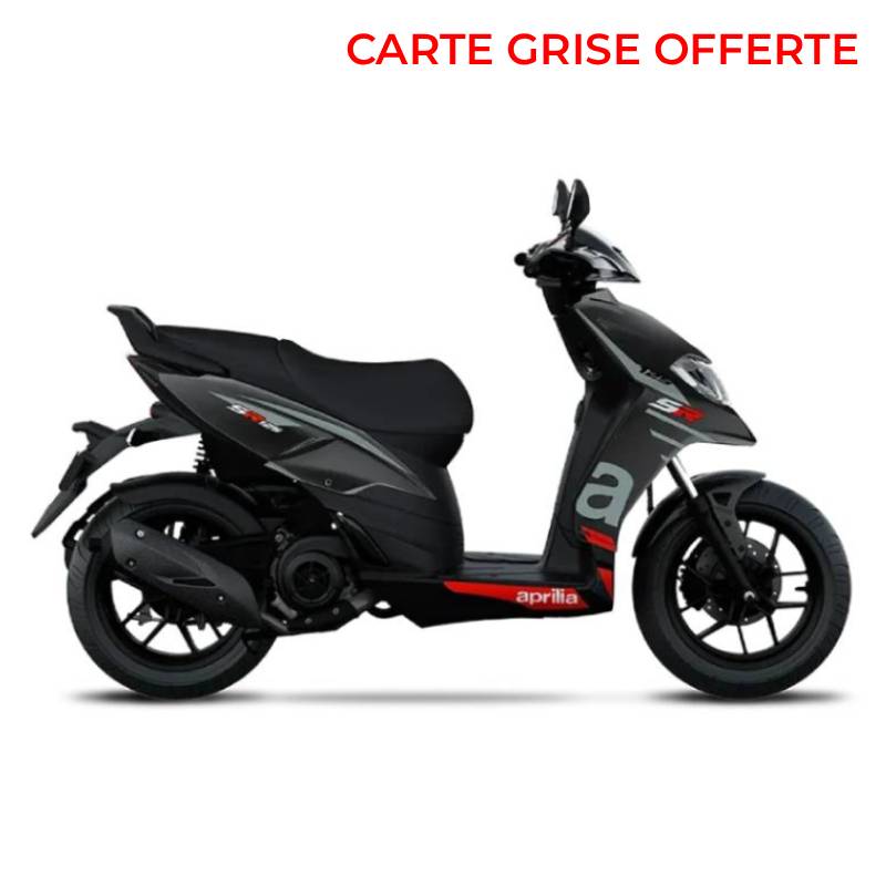 à essence APRILIA SR 125 E5 - Noir - APRILLA