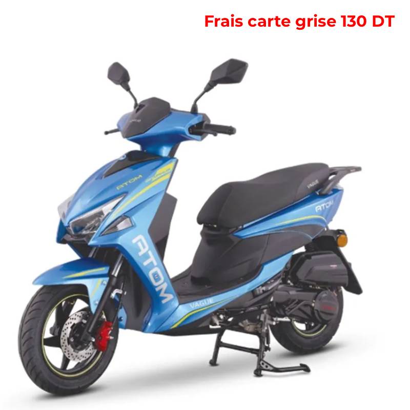 Scooter Zimota Atom vague 124cc - Bleu