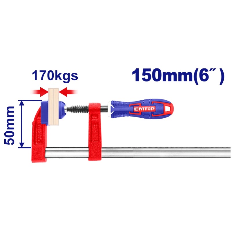 SERRE JOINT EMTOP 50X150MM FORCE 170KG ECLPF05101