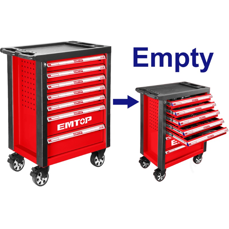 Servante à outils 7 tiroirs EMTOP - ETCS0702