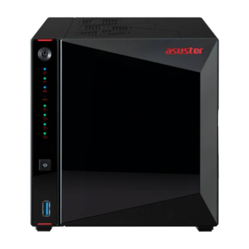 Serveur De Stockage ASUSTOR NAS AS5404T00 Nimbustor 4 - Noir