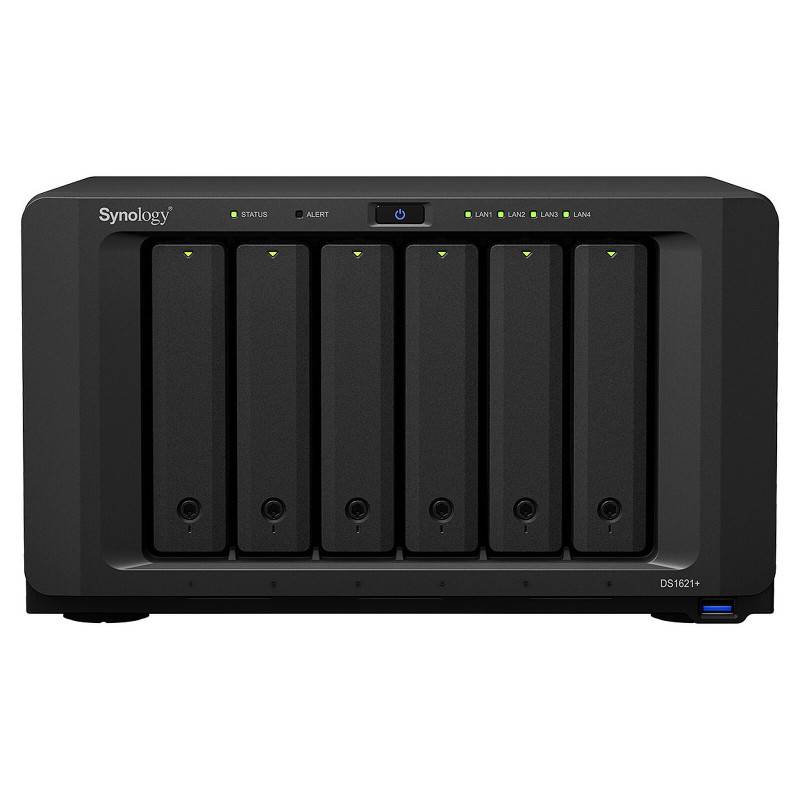 Serveur De Stockage SYNOLOGY NAS DS1621 DiskStation - Noir - SYNOLOGY