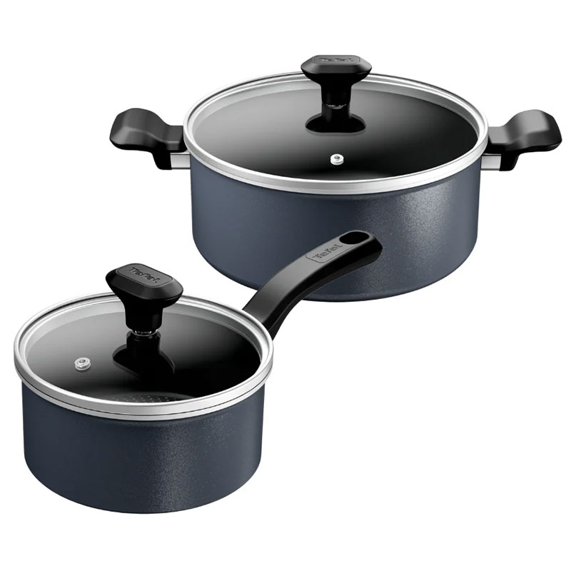 Set De 2 Poêles TEFAL Easy Expert 16cm & 20cm - C3099022 - Tefal