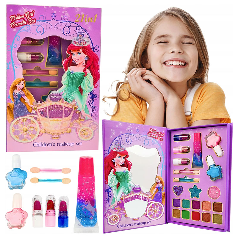 Coffret de Maquillage Enfant Princesse 2en1