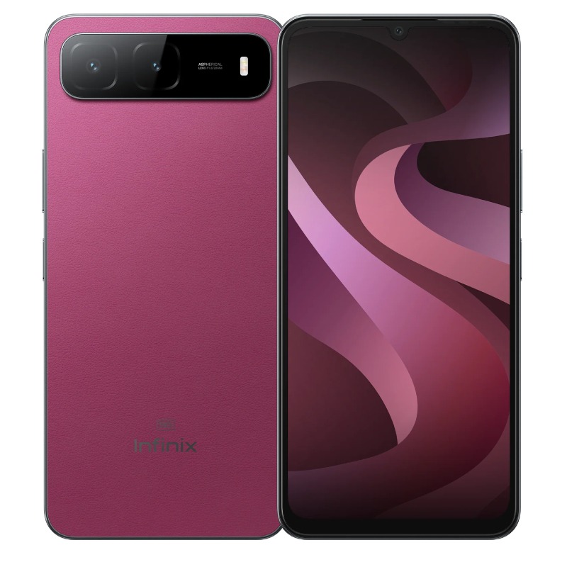 Smartphone INFINIX Hot 60I 5G 8Go 256Go - Rouge Prune - Infinix