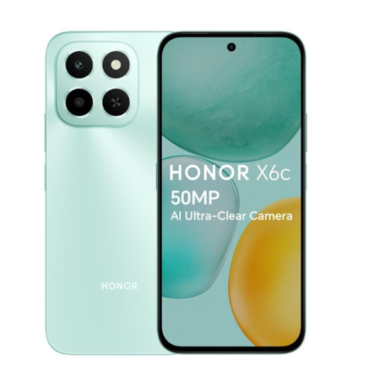 Smartphone HONOR X6C 12GB 128GB 4G - Cyan - Honor