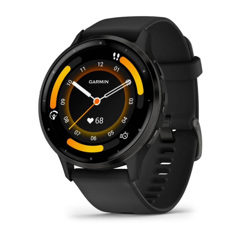 Montre Connectée Garmin Venu 3 45mm AMOLED GPS - Noir - GARMIN