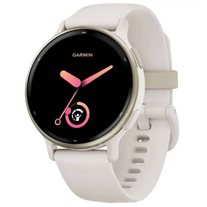 Montre Connectée Garmin Vivoactive 5 Gold AMOLED GPS - IVOIRE - GARMIN