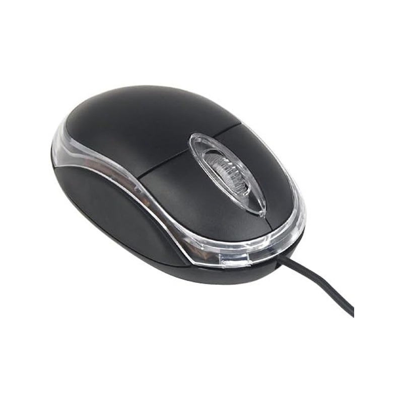 Souris Filaire Optique SJ-100 USB - Noir