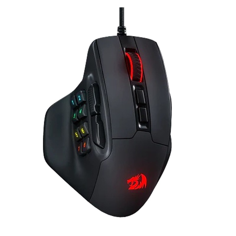 Souris Gamer Filaire REDRAGON Aatrox MMO M811 RGB - Noir