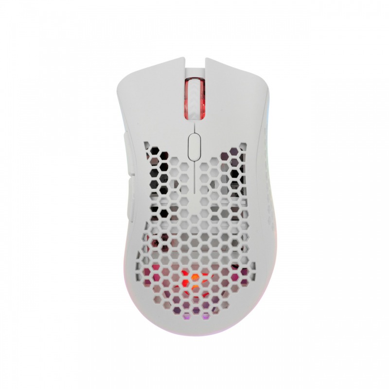 Souris Gamer Sans Fil WHITE SHARK LIONEL WGM-5012 - Blanc
