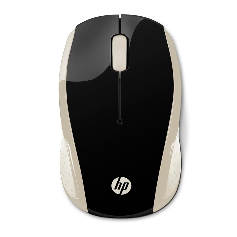 Souris Optique HP sans Fil 200 - Gold (2HU83AA) - 6332