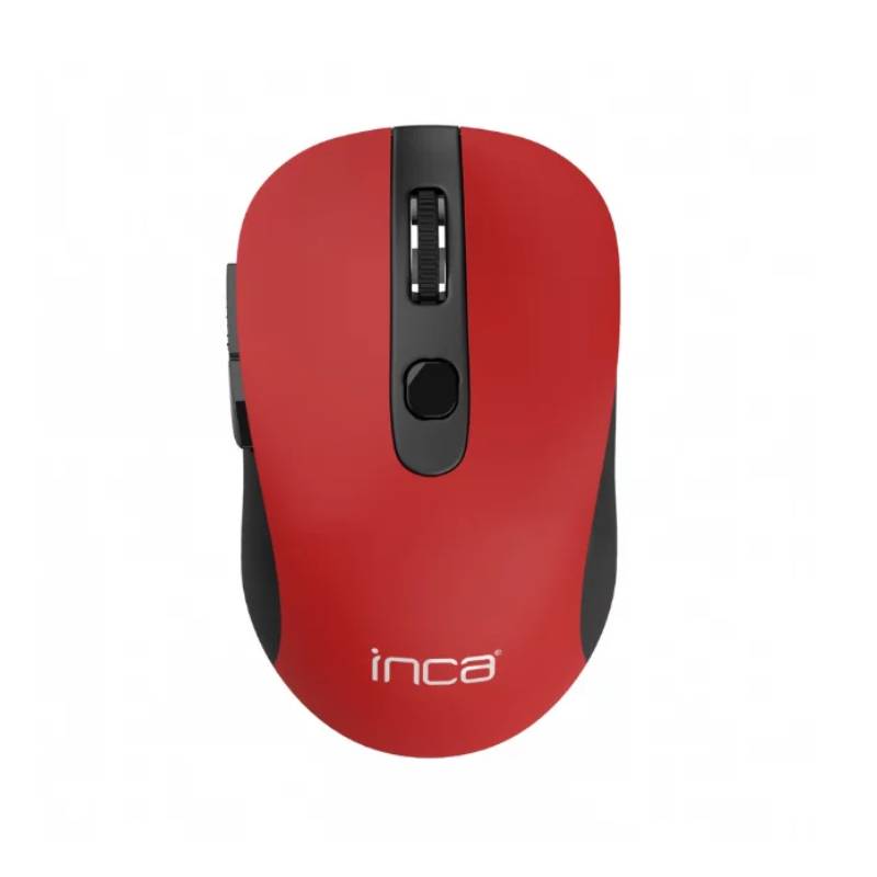 Souris Sans Fil INCA IWM-233RK - Noir & Rouge - INCA