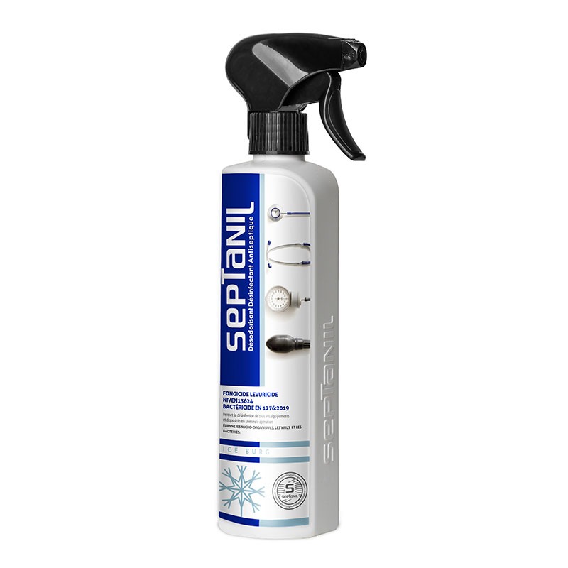 Désodorisant SEPTANIL Désinfectant Antiseptique Ice Burg - 500ml - SEPTANIL