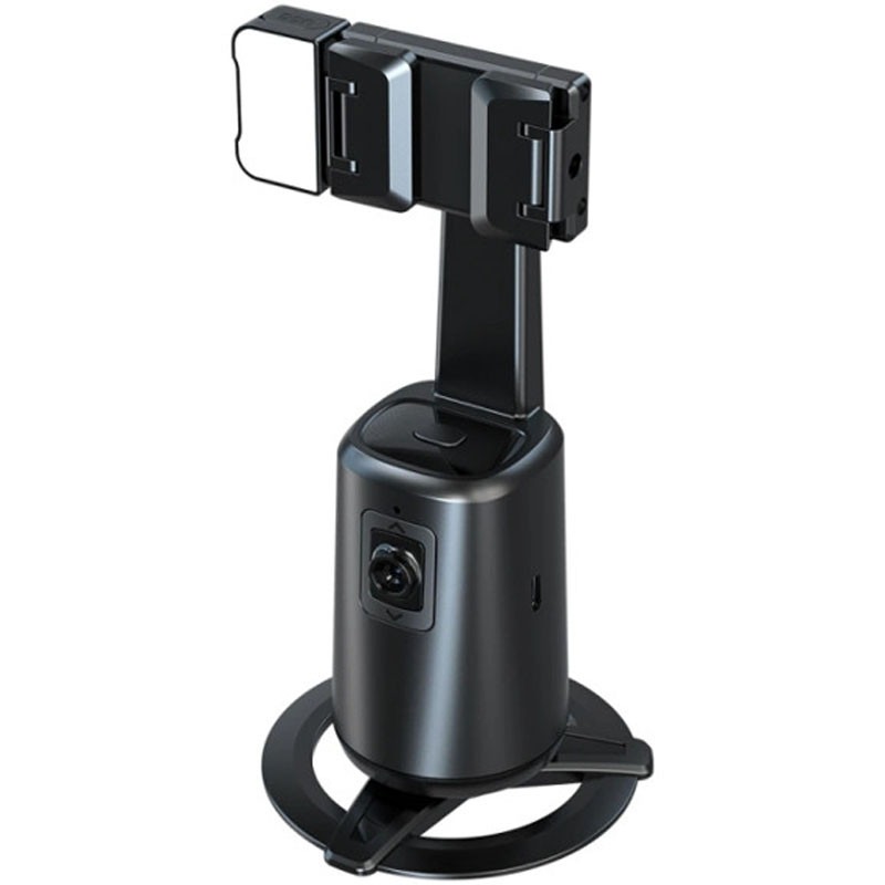 Stabilisateur 360° PIBLUE avec Selfie Stick Bluetooth - Noir
