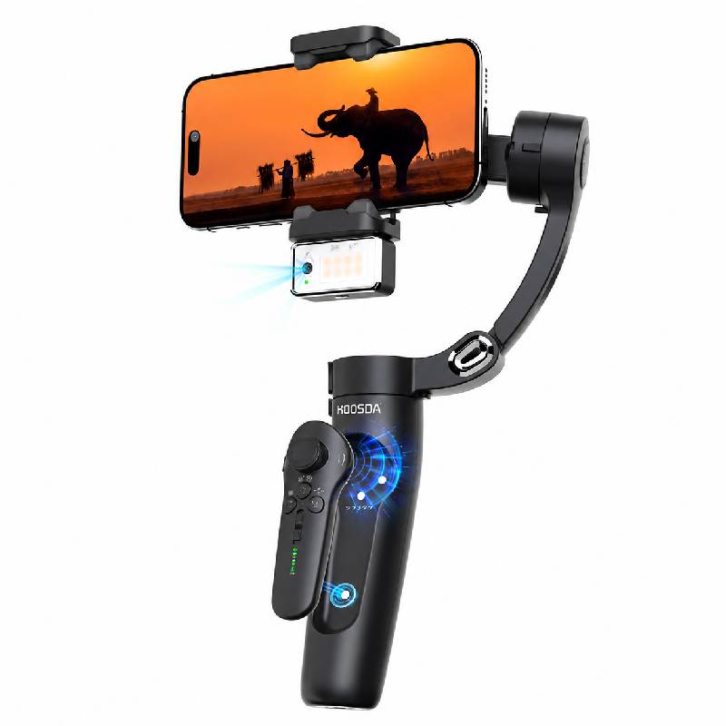 Stabilisateur KOOSDA KM03-BK 3 Axes Avec Suivi Intelligent - KOOSDA