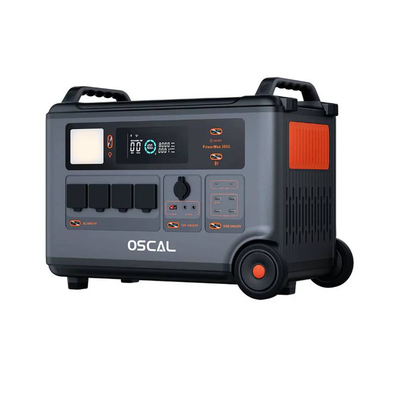 Station d’Alimentation Portable OSCAL PowerMax 3600W - OSCAL