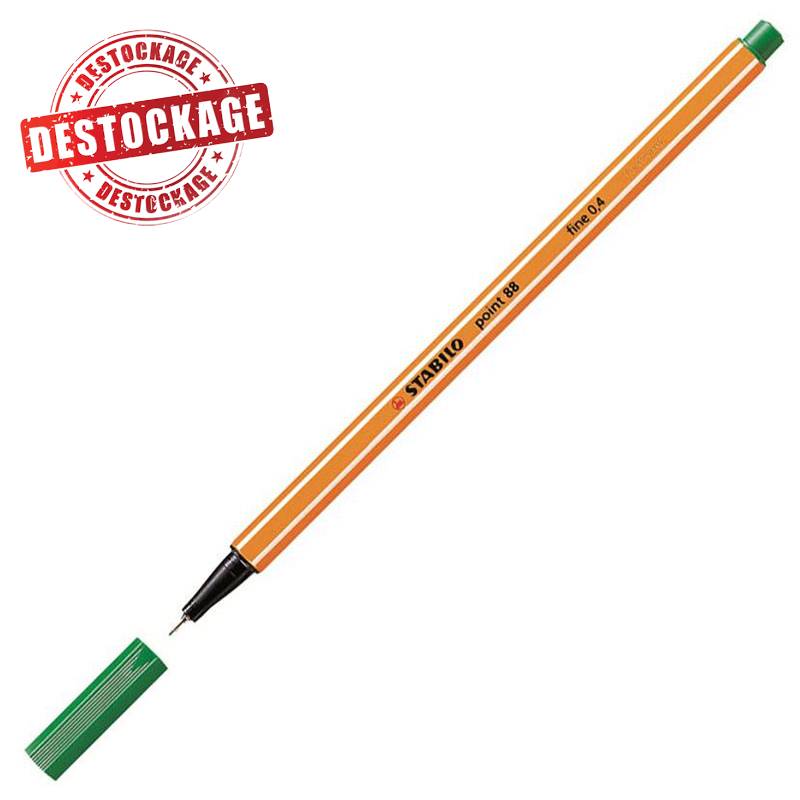 Stylo Feutre STABILO Point 88 - Vert - STABILO