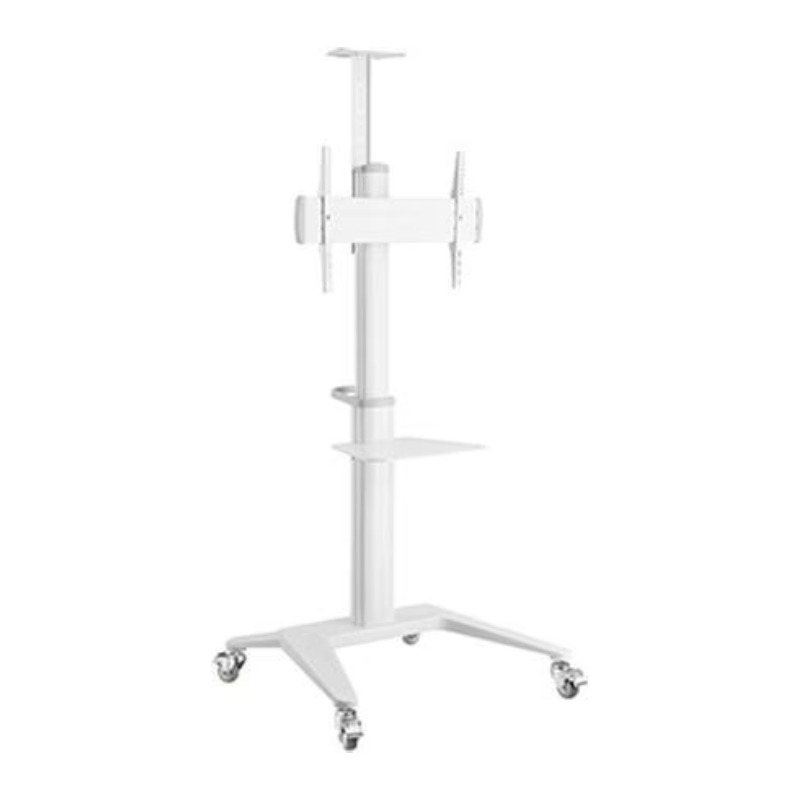 Support Au Sol Avec Roulettes GEMBIRD TVS-70T-02-W Pour Tv 37"-70" - GEMBIRD